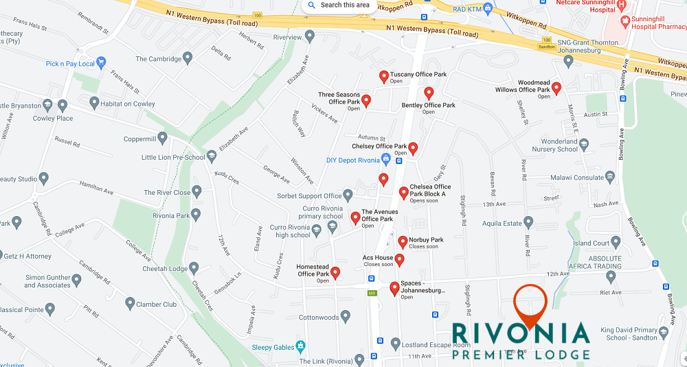 Centrally located - An ideal location for business and leisure travellers alike