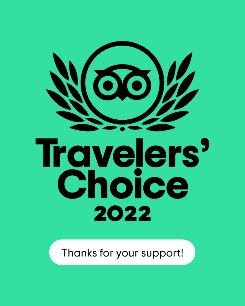 Travellers’ Choice Award Winner