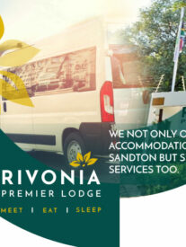 WE NOT ONLY OFFER ACCOMMODATION IN SANDTON BUT SHUTTLE SERVICES TOO